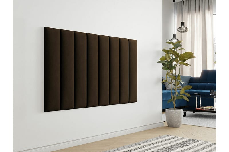 Zaratuz Veggpanel 20x80 cm - Mørkebrun - Hus & oppussing - Bygg - Gulv, vegg & tak - Gulv & veggkledning - Veggpanel & panelplate