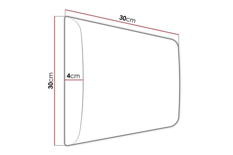 Zaratuz Veggpanel 30x30 cm - Mørkegul - Hus & oppussing - Bygg - Gulv, vegg & tak - Gulv & veggkledning - Veggpanel & panelplate