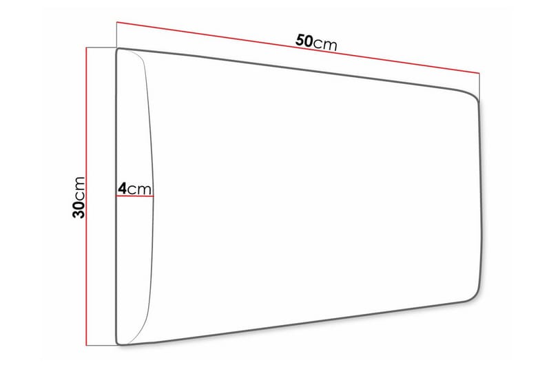 Zaratuz Veggpanel 30x50 cm - Gul - Hus & oppussing - Bygg - Gulv, vegg & tak - Gulv & veggkledning - Veggpanel & panelplate