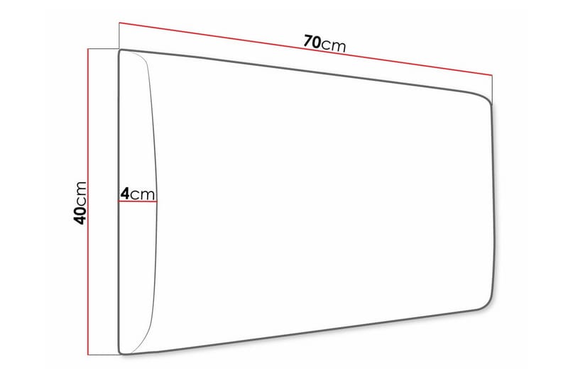 Zaratuz Veggpanel 40x70 cm - Mørkebrun - Hus & oppussing - Bygg - Gulv, vegg & tak - Gulv & veggkledning - Veggpanel & panelplate