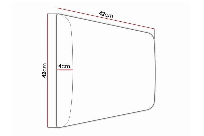 Zaratuz Veggpanel 42x42 cm - Brun - Hus & oppussing - Bygg - Gulv, vegg & tak - Gulv & veggkledning - Veggpanel & panelplate