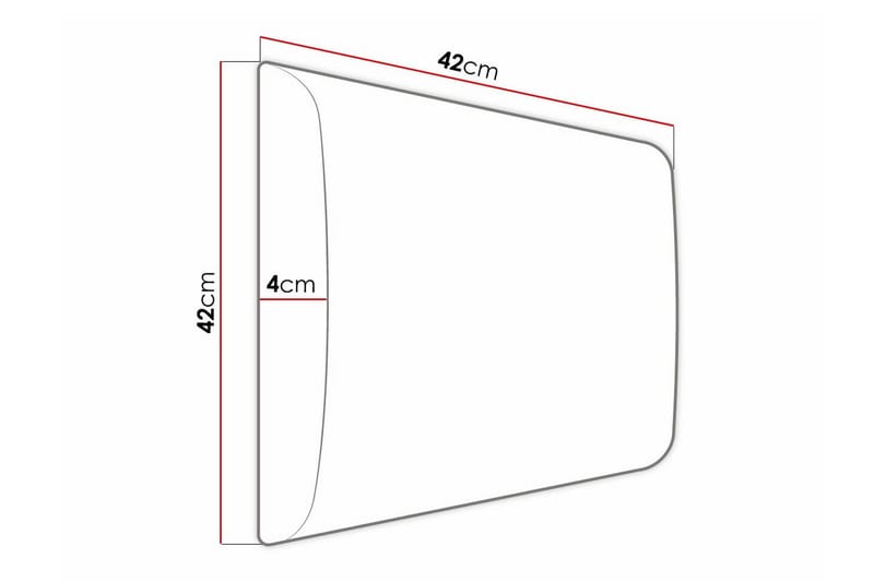 Zaratuz Veggpanel 42x42 cm - Gul - Hus & oppussing - Bygg - Gulv, vegg & tak - Gulv & veggkledning - Veggpanel & panelplate