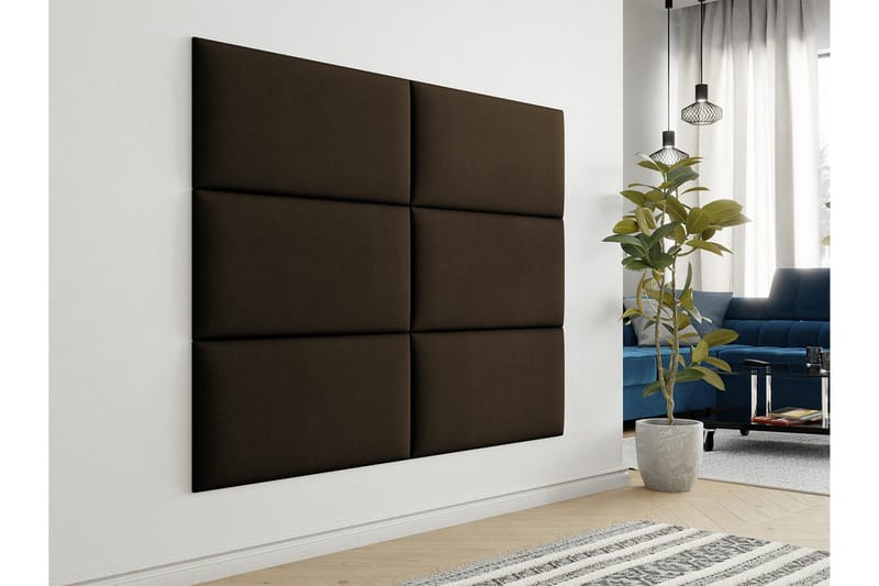 Zaratuz Veggpanel 42x84 cm - Brun - Hus & oppussing - Bygg - Gulv, vegg & tak - Gulv & veggkledning - Veggpanel & panelplate