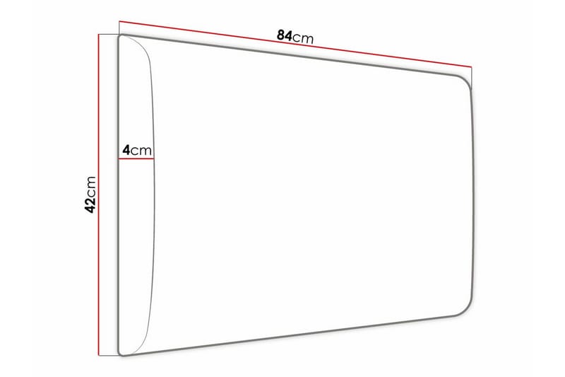 Zaratuz Veggpanel 42x84 cm - Brun - Hus & oppussing - Bygg - Gulv, vegg & tak - Gulv & veggkledning - Veggpanel & panelplate