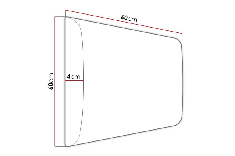 Zaratuz Veggpanel 60x60 cm - Mørkegul - Hus & oppussing - Bygg - Gulv, vegg & tak - Gulv & veggkledning - Veggpanel & panelplate