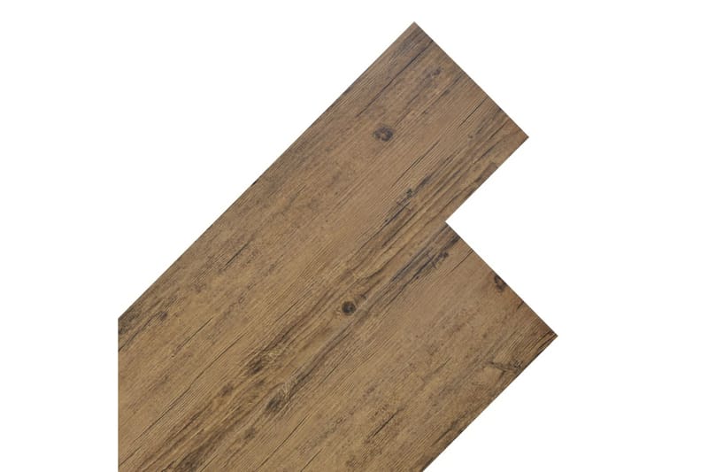 PVC gulvplanker 4,46 m² valnøttbrun - Treheller & trefliser balkong - Vinylgulv & plastgulv - Gulvplater & plastplater