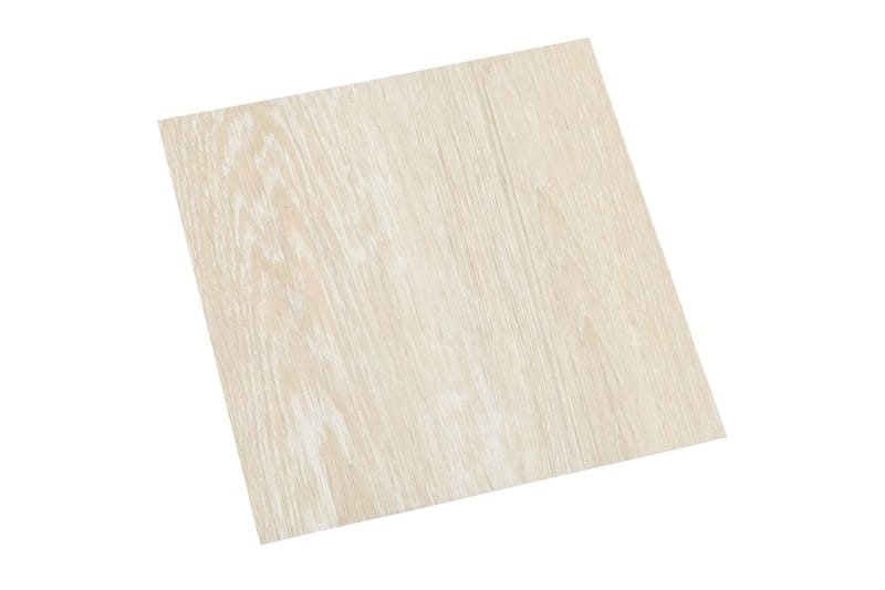 Selvklebende gulvplanker 55 stk PVC 5,11 m² beige - Beige - Hus & oppussing - Bygg - Gulv, vegg & tak - Gulv - Vinylgulv & plastgulv