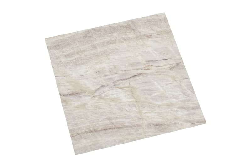 Selvklebende gulvplanker 55 stk PVC 5,11 m² beige - Beige - Hus & oppussing - Bygg - Gulv, vegg & tak - Gulv - Vinylgulv & plastgulv