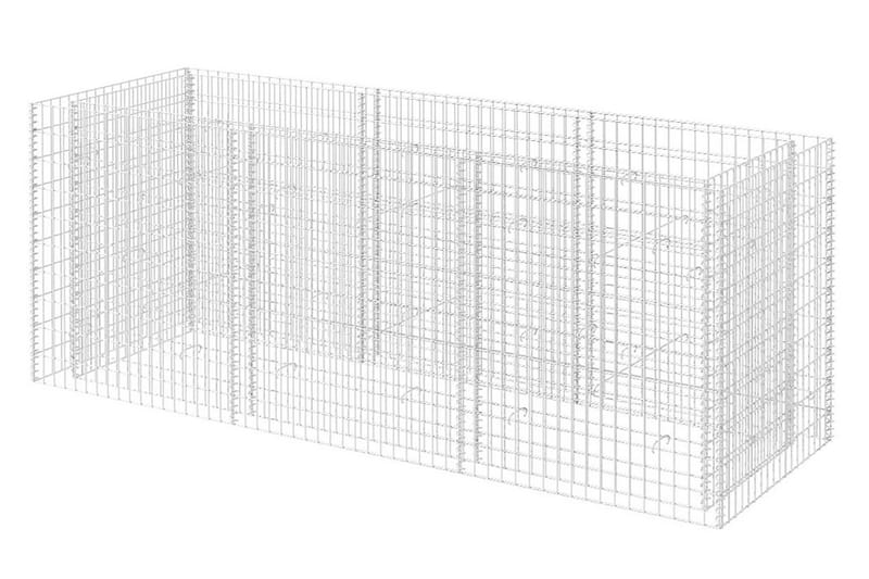 Gabion høybed stål 270x90x100 cm - Gabion