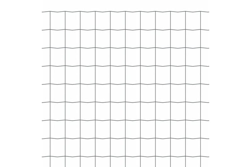 Euro gjerde stål 10x0,8 m grå - Hus & oppussing - Innsynsbeskyttelse & innhegning - Nettinggjerde - Hagegjerde & panelgjerde