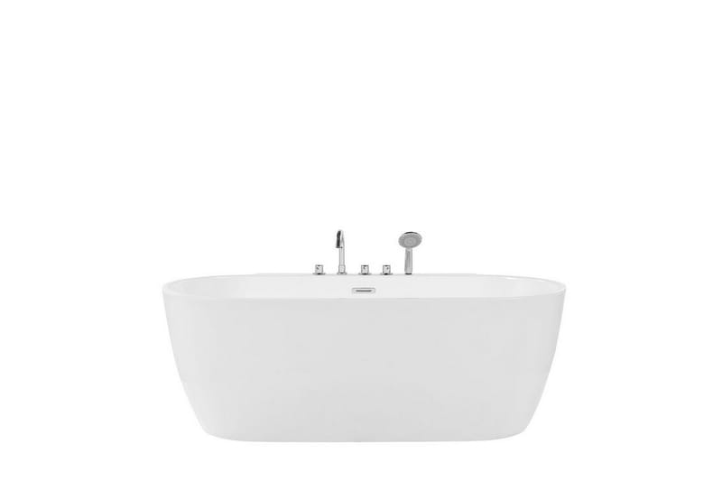 Mindarie Badekar 169 cm Frittstående - Hvit - Frittstående badekar
