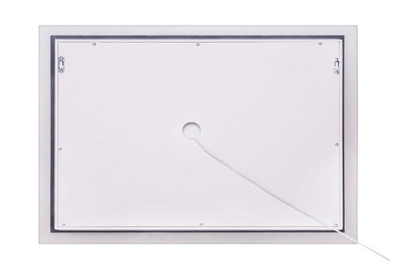 Shubrick Speil LED 60x80 cm - Sølv - Hus & oppussing - Kjøkken & bad - Baderom - Baderomsmøbler & baderomsinnredning - Baderomsspeil