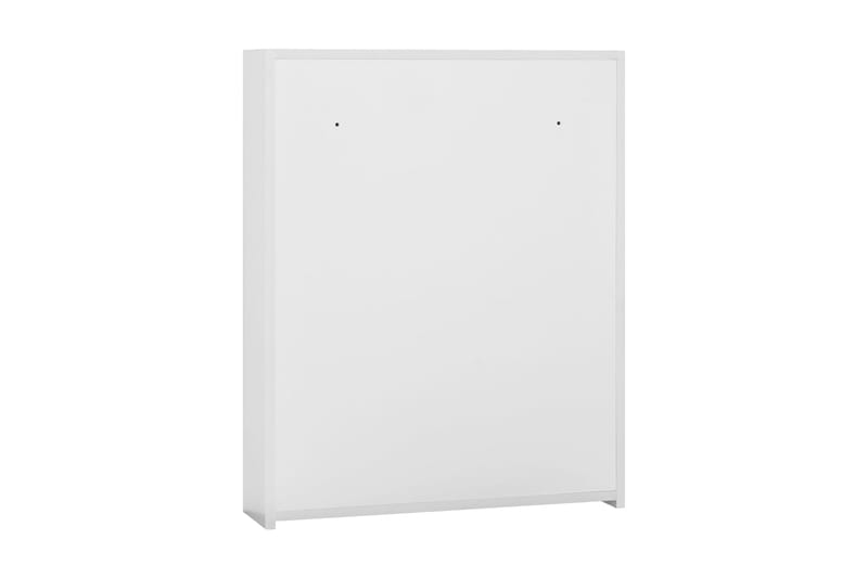 Speilskap til baderom hvit 60x15x75 cm MDF - Hus & oppussing - Kjøkken & bad - Baderom - Baderomsmøbler & baderomsinnredning - Speilskap