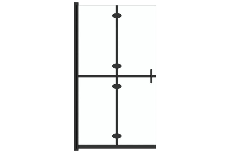 Sammenleggbar dusjvegg med gjennomsiktig ESG-glass 70x190 cm - Gjennomsiktig - Hus & oppussing - Kjøkken & bad - Baderom - Dusjer - Dusjvegger