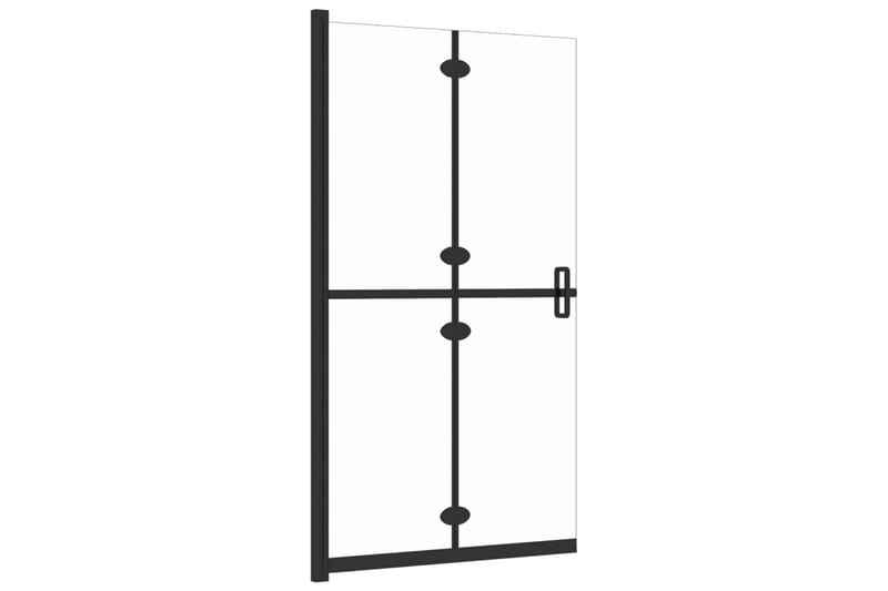 Sammenleggbar dusjvegg med gjennomsiktig ESG-glass 70x190 cm - Gjennomsiktig - Hus & oppussing - Kjøkken & bad - Baderom - Dusjer - Dusjvegger