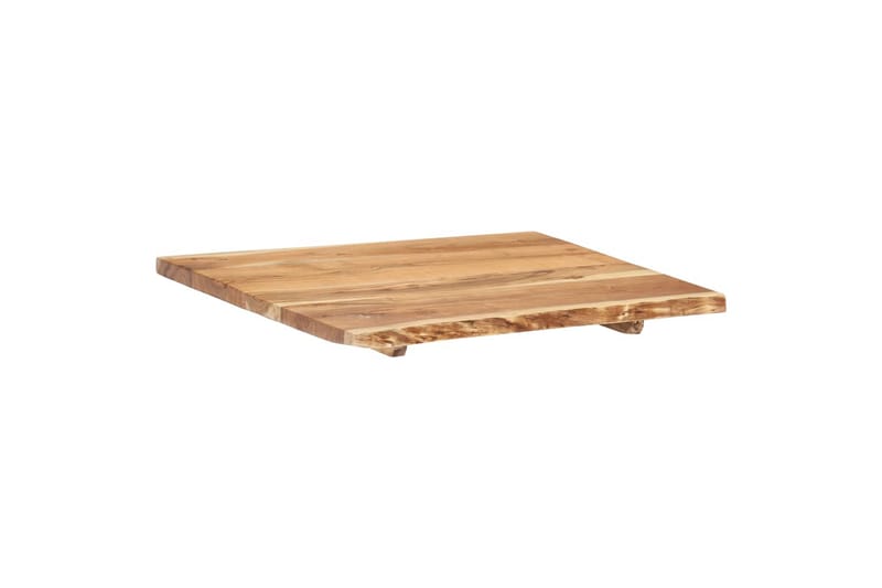 Topplate til baderomsmøbler heltre akasie 60x55x2,5 cm - Hus & oppussing - Kjøkken & bad - Kjøkken & vaskerom - Benkeplate & kjøkkenbenk