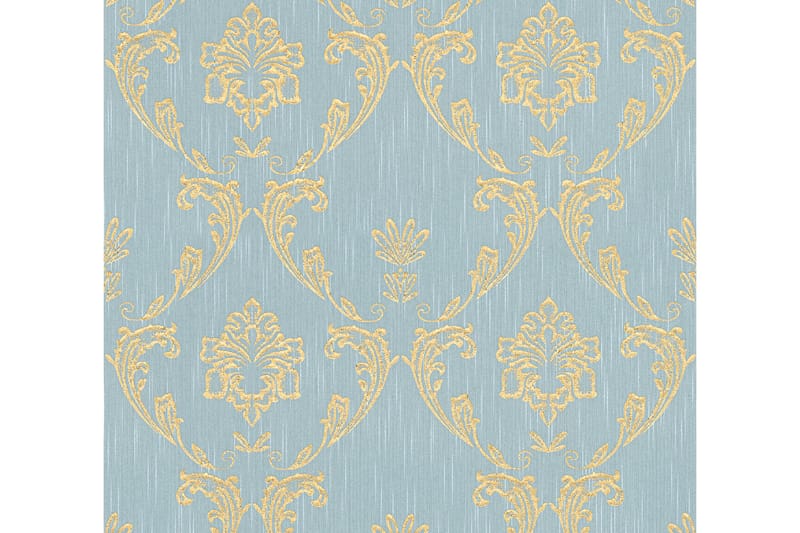 Barock Tapet Metallic Silk Uvevd Gull - AS Creation - Innredning - Veggdekorasjon - Tapeter - Mønstret tapet