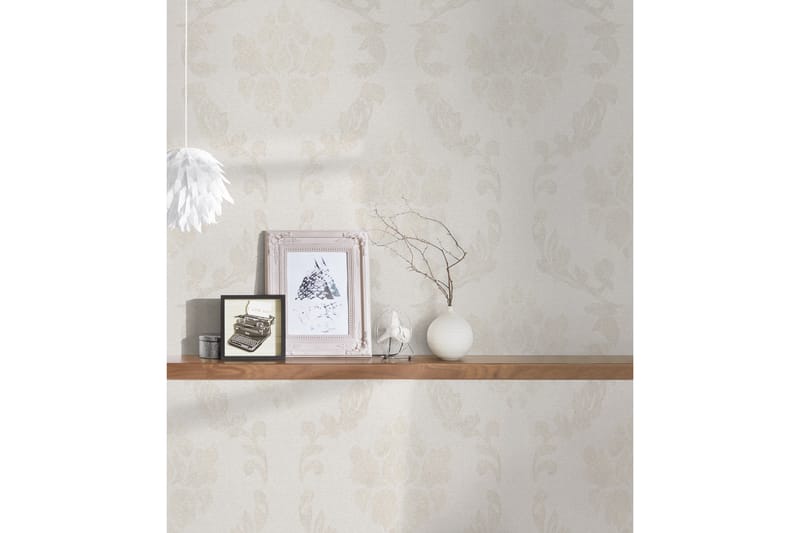 Barock Tapet New Elegance Uvevd Beige - AS Creation - Innredning - Veggdekorasjon - Tapeter - Mønstret tapet