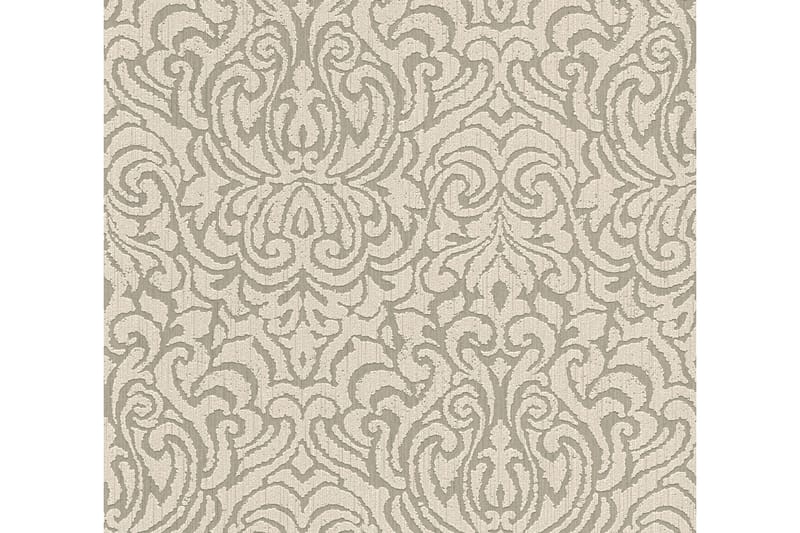 Barock Tapet Tessuto 2 Uvevd Beige Brun - AS Creation - Innredning - Veggdekorasjon - Tapeter - Mønstret tapet