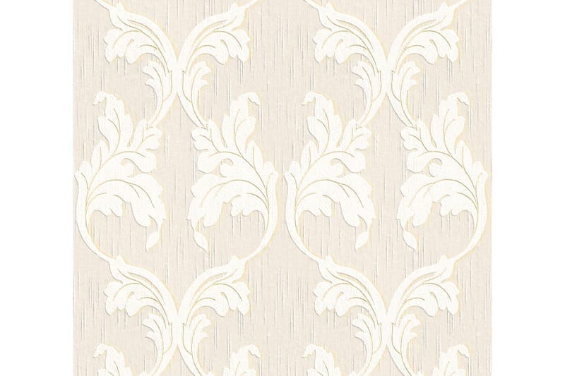 Barock Tapet Tessuto Uvevd Beige - AS Creation - Innredning - Veggdekorasjon - Tapeter - Mønstret tapet