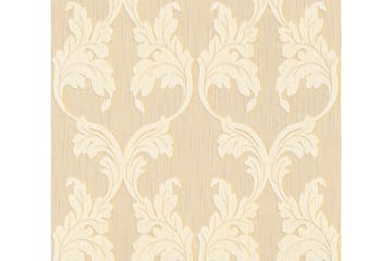 Barock Tapet Tessuto Uvevd Beige Gul