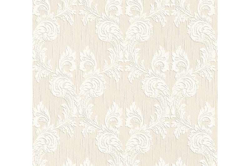 Barock Tapet Tessuto Uvevd Cream Beige - AS Creation - Innredning - Veggdekorasjon - Tapeter - Mønstret tapet