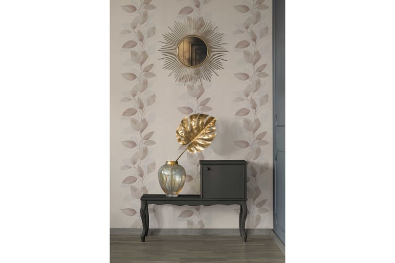 Blomstrete Tapet Attractive Uvevd Beige - AS Creation - Innredning - Veggdekorasjon - Tapeter - Mønstret tapet