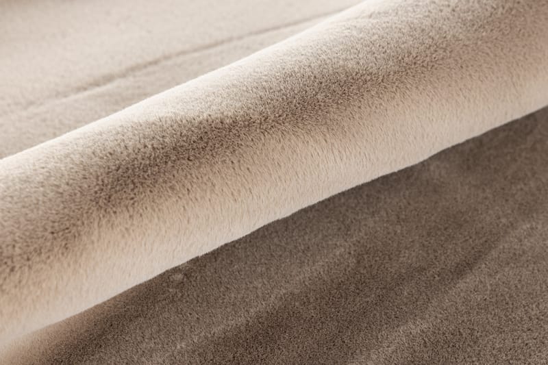 Leni Plastmatte 200 cm Rund - Beige - Plasttepper - Kjøkkenmatte - Hall matte