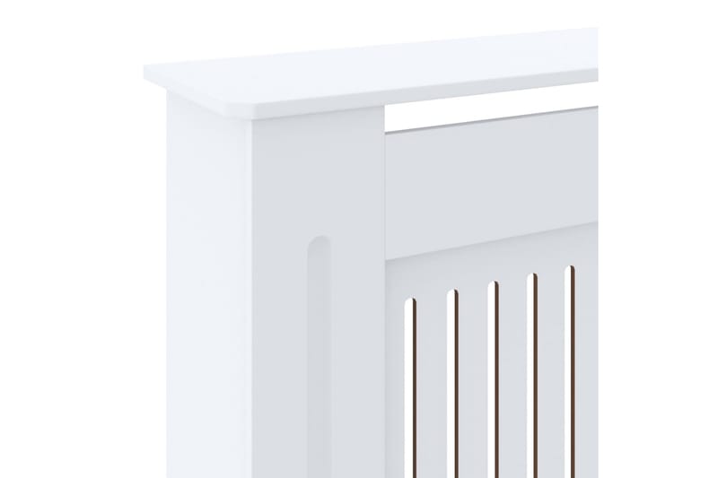 MDF Radiatordeksel 205 cm hvit - Hvit - Hus & oppussing - Klimakontroll - Oppvarming - Varmeelement & radiator - Radiatorskjuler