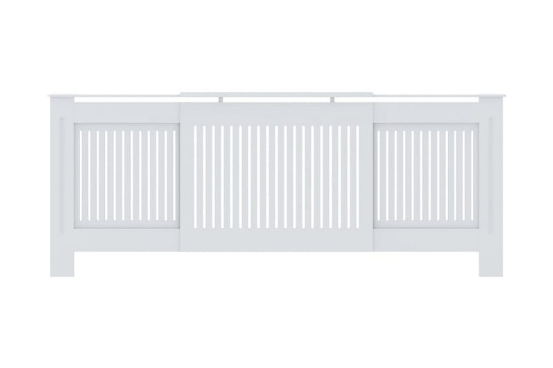 MDF Radiatordeksel 205 cm hvit - Hvit - Hus & oppussing - Klimakontroll - Oppvarming - Varmeelement & radiator - Radiatorskjuler