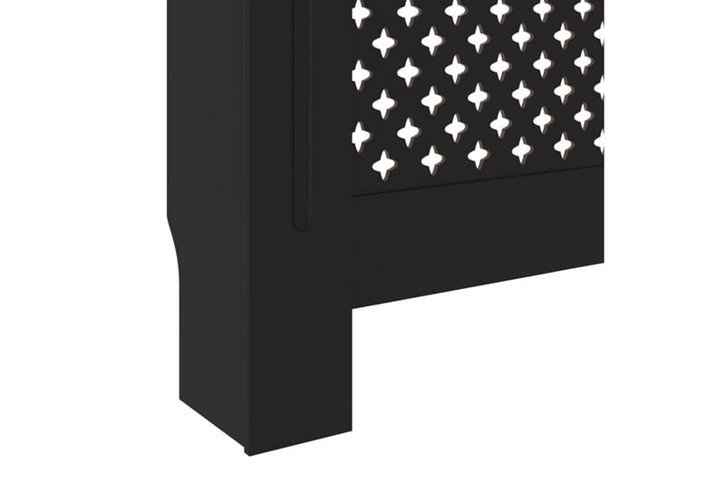 Radiatordeksel MDF svart 205 cm - Svart - Hus & oppussing - Klimakontroll - Oppvarming - Varmeelement & radiator - Radiatorskjuler