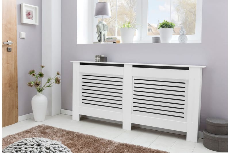 Wiemann Radiator Benk 152x19 cm - Hvit - Hus & oppussing - Klimakontroll - Oppvarming - Varmeelement & radiator - Radiatorskjuler