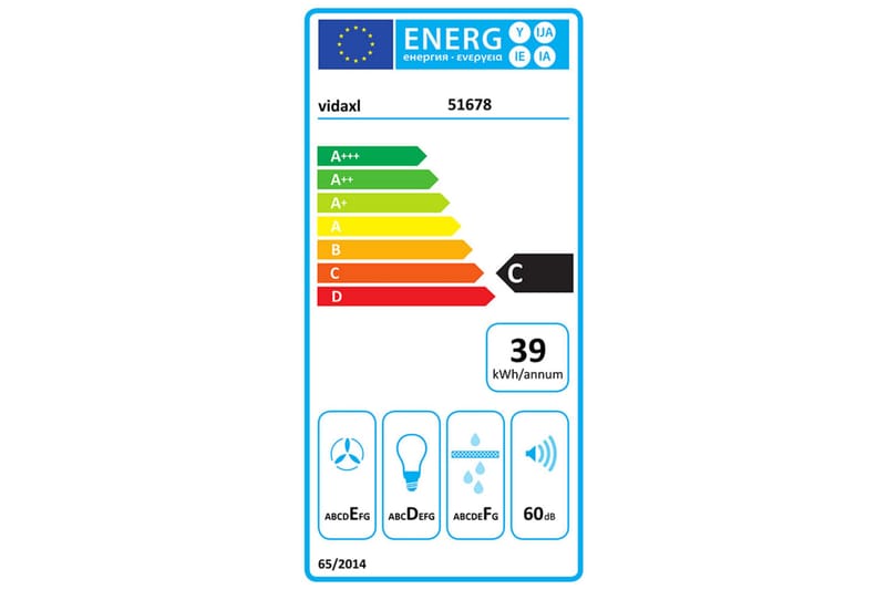 Vegghengt kjøkkenvifte 90 cm stål og herdet glass hvit - Hvit - Husholdning - Hvitevarer - Kjøkkenvifte & kjøkkenventilator - Veggmontert ventilator