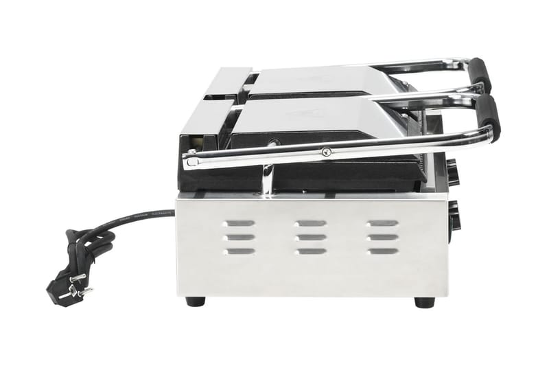 Dobbel riflet paninigrill 3600 W 58x41x19 cm - Husholdning - Matlaging & Baking - Kjøkkenutstyr