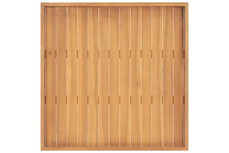 Serveringsbrett 70x70 cm heltre teak - Brun - Serveringsbrett - Serveringsutstyr - Brikker & tallerkener