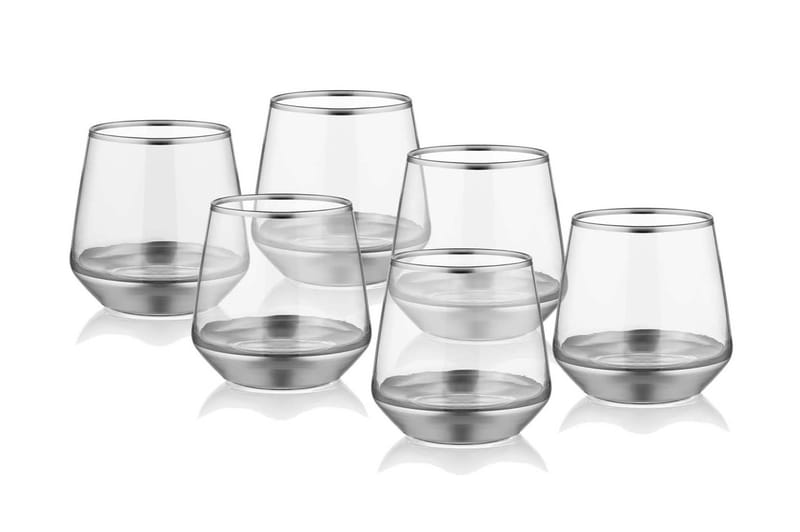 Vannglass - Sølv - Vannglass - Glass