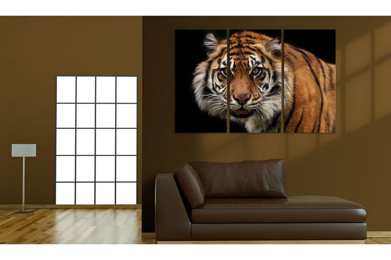 Bilde A Wild Tiger 120x80 - Artgeist sp. z o. o. - Innredning - Bilder & kunst - Lerretsbilder