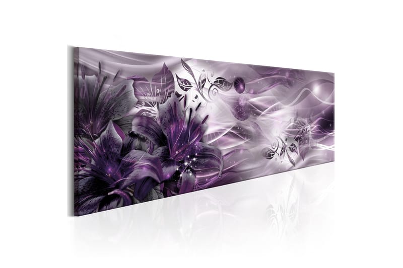 Bilde Amethyst Constellation 135x45 - Artgeist sp. z o. o. - Innredning - Bilder & kunst - Lerretsbilder