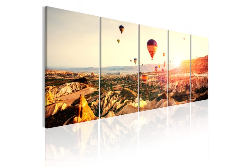 Bilde Balloon Rides 225x90 - Artgeist sp. z o. o. - Innredning - Bilder & kunst - Lerretsbilder