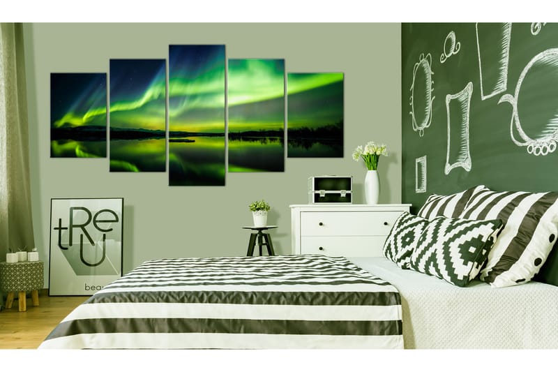 Bilde Beautiful Glow Ii 100x50 - Artgeist sp. z o. o. - Innredning - Bilder & kunst - Lerretsbilder