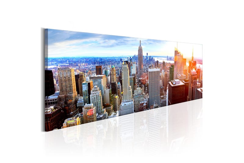 Bilde Beautiful Manhattan 135x45 - Artgeist sp. z o. o. - Innredning - Bilder & kunst - Lerretsbilder