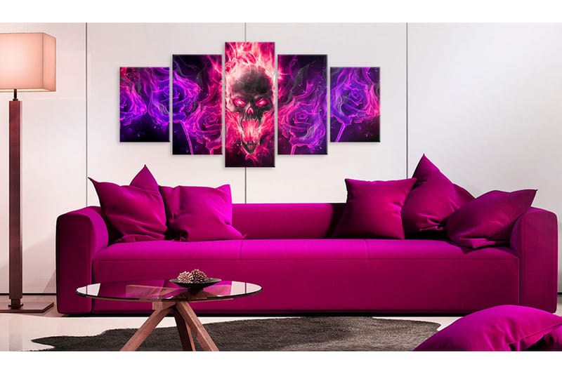 Bilde Berry Flames 100x50 - Artgeist sp. z o. o. - Innredning - Bilder & kunst - Lerretsbilder