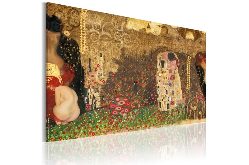 Bilde Bord Gustav Klimt 120x80 - Artgeist sp. z o. o. - Innredning - Bilder & kunst - Lerretsbilder