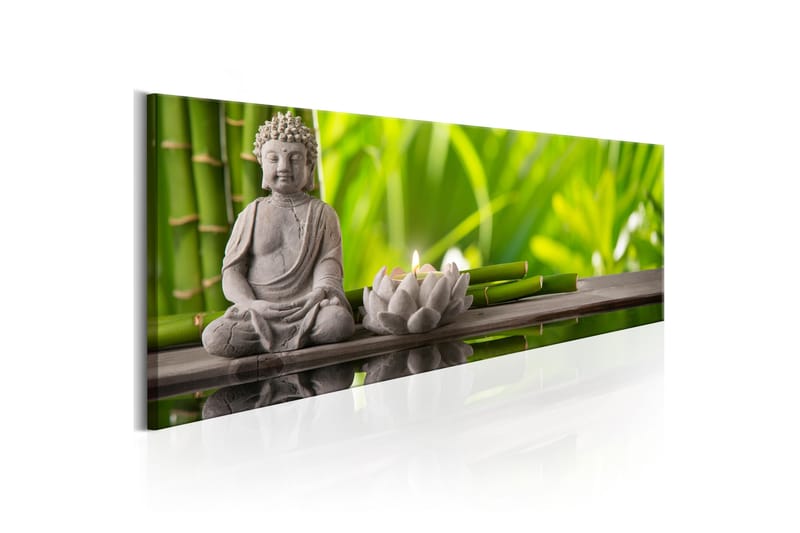 Bilde Buddha Meditation 150x50 - Artgeist sp. z o. o. - Innredning - Bilder & kunst - Lerretsbilder