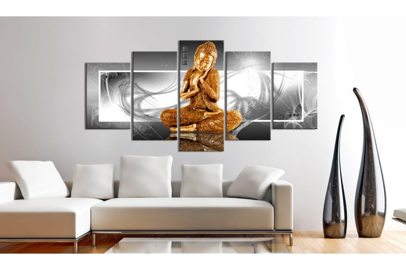 Bilde Buddhist Prayer 200x100 - Artgeist sp. z o. o. - Innredning - Bilder & kunst - Lerretsbilder