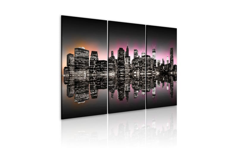 Bilde Byen Som Aldri Sover New York 120x80 - Artgeist sp. z o. o. - Innredning - Bilder & kunst - Lerretsbilder