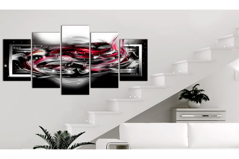 Bilde Carmine Ribbon 100x50 - Artgeist sp. z o. o. - Innredning - Bilder & kunst - Lerretsbilder