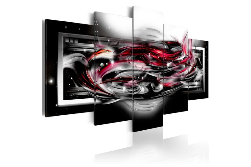 Bilde Carmine Ribbon 100x50 - Artgeist sp. z o. o. - Innredning - Bilder & kunst - Lerretsbilder