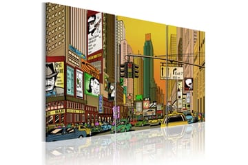 Bilde Cartoon Nyc 120x80