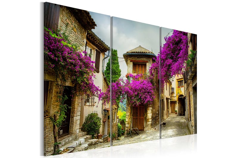 Bilde Charming Alley 120x80 - Artgeist sp. z o. o. - Innredning - Bilder & kunst - Lerretsbilder